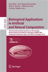 Book cover of Bioinspired Applications in Artificial and Natural Computation by Jose Mira