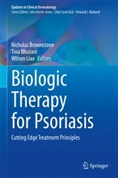 Book cover of Biologic Therapy for Psoriasis by Nicholas Brownstone