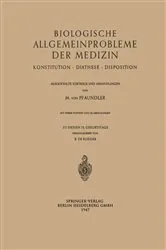 Book cover of Biologische Allgemeinprobleme der Medizin by Meinhard Pfaundler