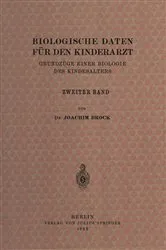 Book cover of Biologische Daten für den Kinderarzt by Joachim Brock
