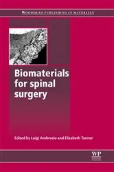 Book cover of Biomaterials for Spinal Surgery by Luigi Ambrosio