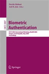 Book cover of Biometric Authentication by Davide Maltoni