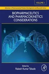 Book cover of Biopharmaceutics and Pharmacokinetics Considerations by Rakesh Kumar Tekade PhD