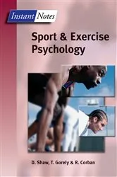 Book cover of BIOS Instant Notes in Sport and Exercise Psychology by Dave Shaw