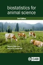 Book cover of Biostatistics for Animal Science (3rd ed.) by Miroslav Kaps