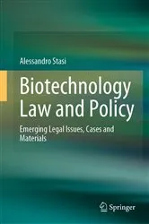 Book cover of Biotechnology Law and Policy by Unknown