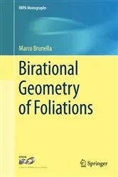 Book cover of Birational Geometry of Foliations by Marco Brunella