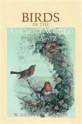 Book cover of Birds in the Ancient World from A to Z by W. Geoffrey Arnott