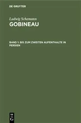 Book cover of Bis zum zweiten Aufenthalte in Persien by Ludwig Schemann