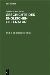 Book cover of Bis zur Reformation by Alois Brandl