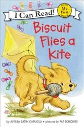 Book cover of Biscuit Flies a Kite by Alyssa Satin Capucilli