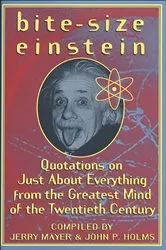 Book cover of Bite-Size Einstein by Albert Einstein