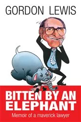 Book cover of Bitten by an Elephant by Gordon Lewis