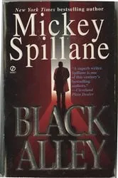Book cover of Black Alley by Mickey Spillane