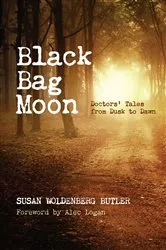 Book cover of Black Bag Moon by Susan Woldenberg Butler