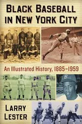 Book cover of Black Baseball in New York City by Larry Lester