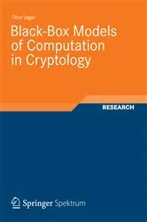 Book cover of Black-Box Models of Computation in Cryptology by Tibor Jager