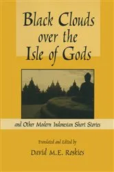 Book cover of Black Clouds Over the Isle of Gods by D.M. Roskies