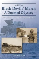 Book cover of Black Devils' March - A Doomed Odyssey by Evan McGilvray