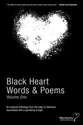 Book cover of Black Heart Words & Poems by Nikki Rawnsley