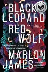 Book cover of Black Leopard, Red Wolf by Marlon James