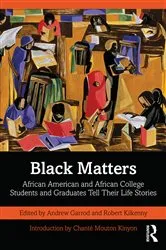 Book cover of Black Matters by Andrew Garrod