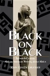 Book cover of Black on Black by John Cullen Gruesser