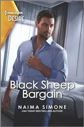 Book cover of Black Sheep Bargain by Naima Simone
