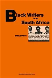 Book cover of Black Writers From South Africa by Jane Watts