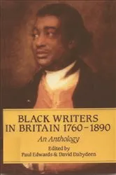 Book cover of Black Writers in Britain 1760-1890 by Paul Edwards