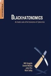 Book cover of Blackhatonomics by Will Gragido
