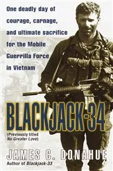 Book cover of Blackjack-34 (previously titled No Greater Love) by James C. Donahue