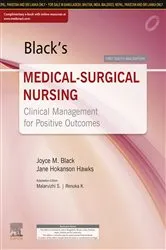 Book cover of Black's Medical-Surgical Nursing, First South Asia Edition by Malarvizhi S.
