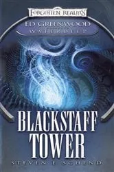 Book cover of Blackstaff Tower by Steven E. Schend