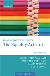 Book cover of Blackstone's Guide to the Equality Act 2010 (2nd ed.) by Unknown