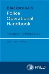 Book cover of Blackstone's Police Operational Handbook by Unknown