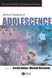 Book cover of Blackwell Handbook of Adolescence by Gerald R. Adams
