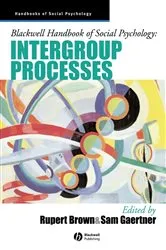 Book cover of Blackwell Handbook of Social Psychology by Rupert Brown