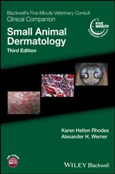 Book cover of Blackwell's Five-Minute Veterinary Consult Clinical Companion (3rd ed.) by Karen Helton Rhodes