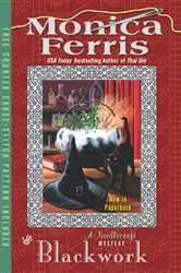 Book cover of Blackwork by Monica Ferris