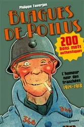 Book cover of Blagues de poilus by Philippe Faverjon