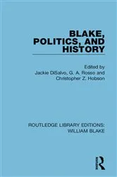 Book cover of Blake, Politics, and History by Jackie DiSalvo