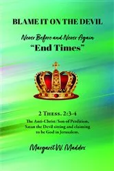 Book cover of Blame It on the Devil, Never Before and Never Again 