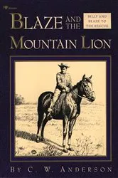 Book cover of Blaze and the Mountain Lion by C.W. Anderson