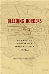 Book cover of Bleeding Borders by Kristen Tegtmeier Oertel