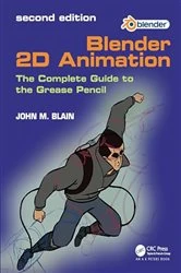 Book cover of Blender 2D Animation (2nd ed.) by John M. Blain
