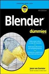 Book cover of Blender For Dummies (4th ed.) by Jason van Gumster