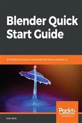 Book cover of Blender Quick Start Guide by Allan Brito