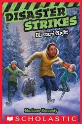 Book cover of Blizzard Night (Disaster Strikes #3) by Marlane Kennedy