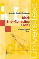 Book cover of Block Error-Correcting Codes by Sebastian Xambo-Descamps